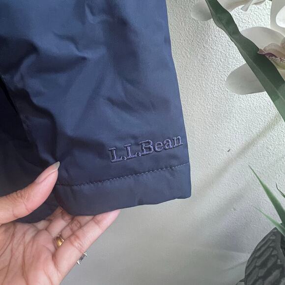 L.L. Bean Women’s Winter Warmer Nautical Navy Blue Coat Jacket Size Small NWT - Picture 6 of 10